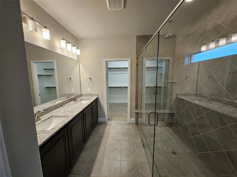 Furnished interior in a model home at Buchanan Ranch in Greenville (Image 3).