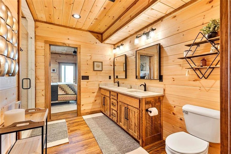 Furnished interior view inside a new home in , Morganton (Image 47).