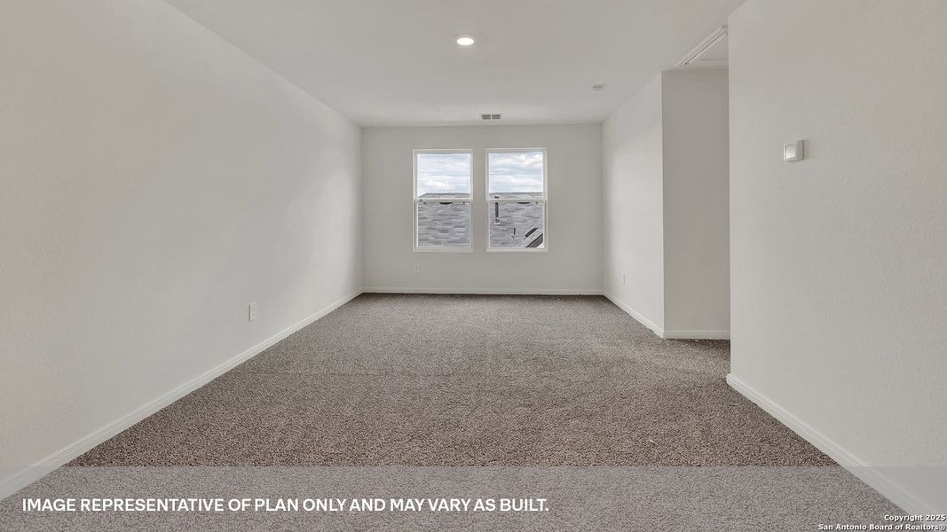 Spacious, unfurnished interior of a new home in Trace, San Marcos (Image 23). Spacious, unfurnished interior of a new home in Trace, San Marcos (Image 23).