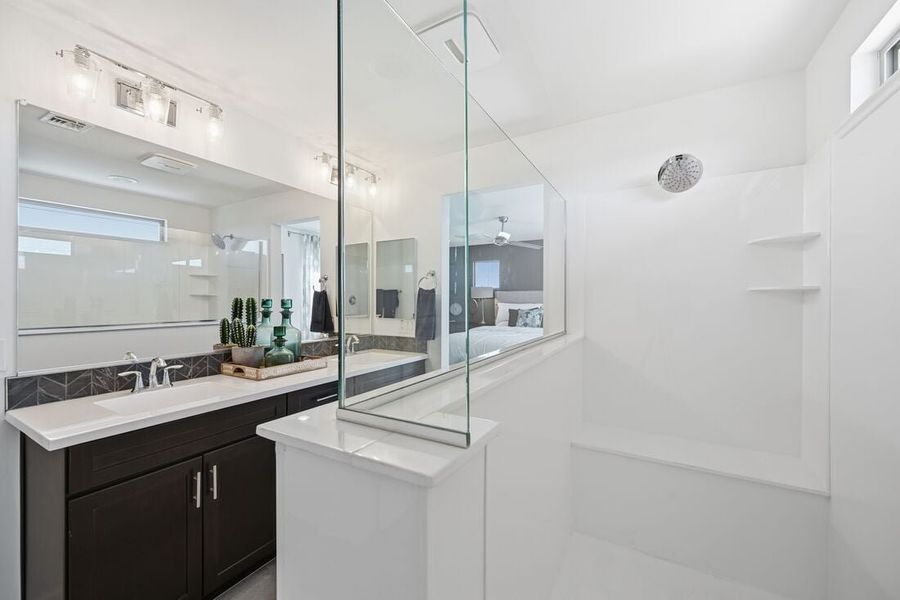 Furnished interior view inside a new home in La Mira, Mesa (Image 18).