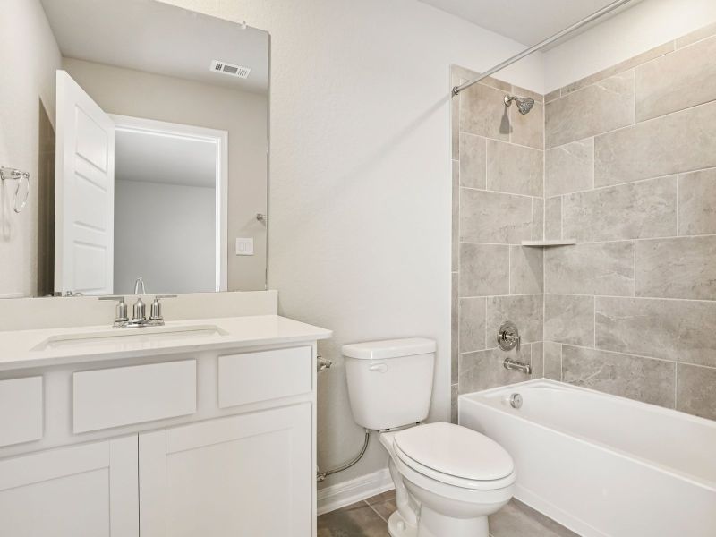 Furnished interior view inside a new home in Arcadia Ridge - Premier Series, San Antonio (Image 10).