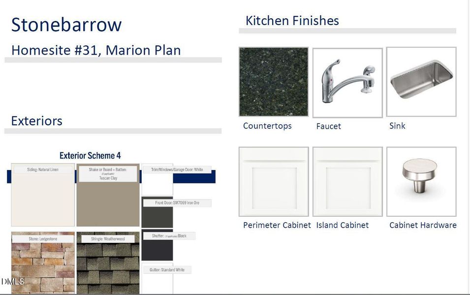 STB Lot 31 Design Selections