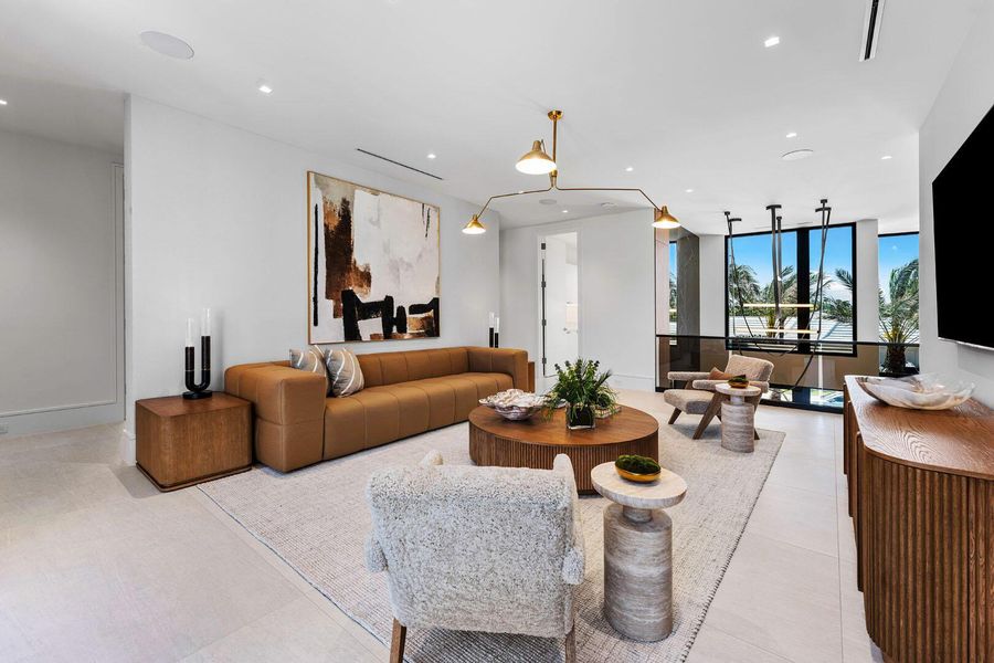 Furnished interior view inside a new home in , Boca Raton (Image 15).