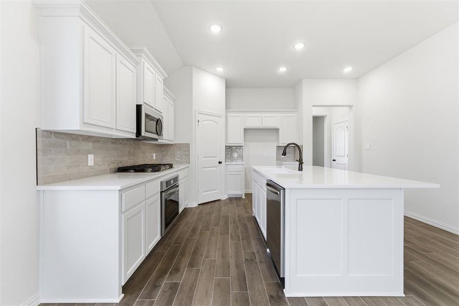 Furnished interior view inside a new home in Northstar, Haslet (Image 14).