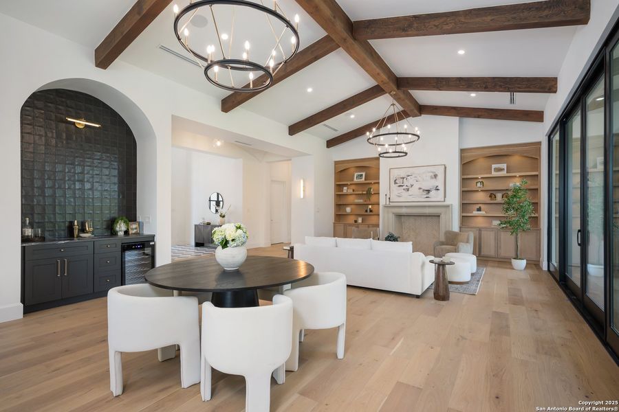 Furnished interior view inside a new home in , San Antonio (Image 8).