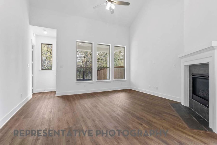 Spacious, unfurnished interior of a new home in Midline, Webster (Image 12). Spacious, unfurnished interior of a new home in Midline, Webster (Image 12).
