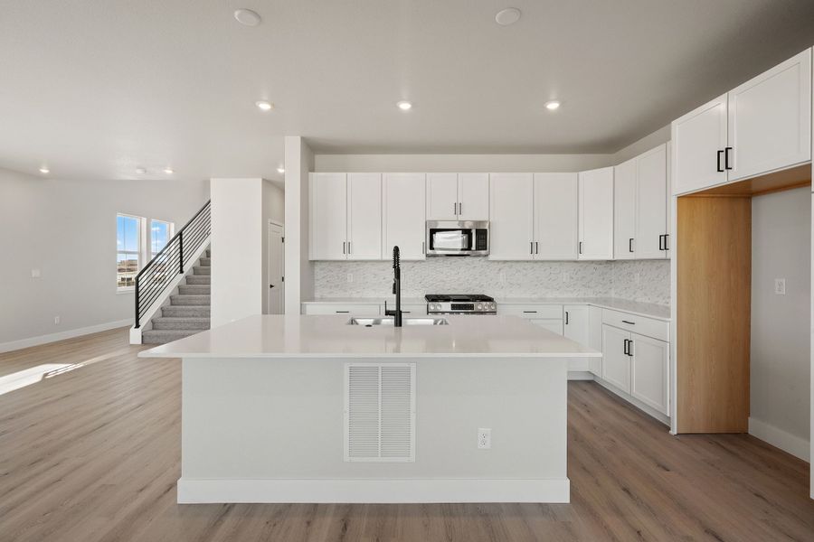 Furnished interior view inside a new home in Trumark Homes at Sterling Ranch, Littleton (Image 5).