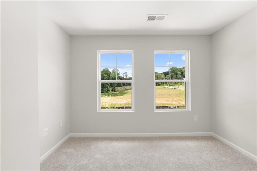 Spacious, unfurnished interior of a new home in Hemingway, Cumming (Image 11). Spacious, unfurnished interior of a new home in Hemingway, Cumming (Image 11).