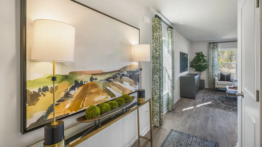 Furnished interior view inside a new home in Willow Mill, Thomasville (Image 4).