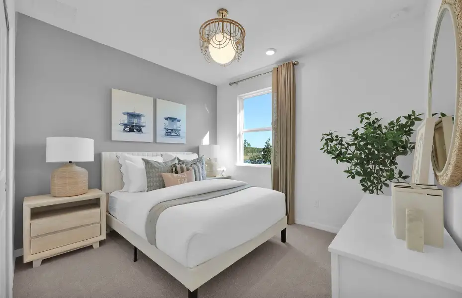 Representative furnished interior of a home built from the Highgate by Pulte Homes in Seminole Palms, Palm Coast (Image 5).