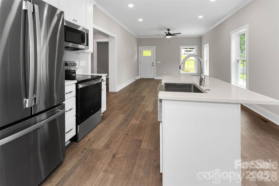 Furnished interior view inside a new home in , Old Fort (Image 5). Furnished interior view inside a new home in , Old Fort (Image 5).