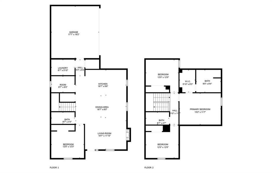2D floor plan layout of this home in , Granbury, TX (Image 5).