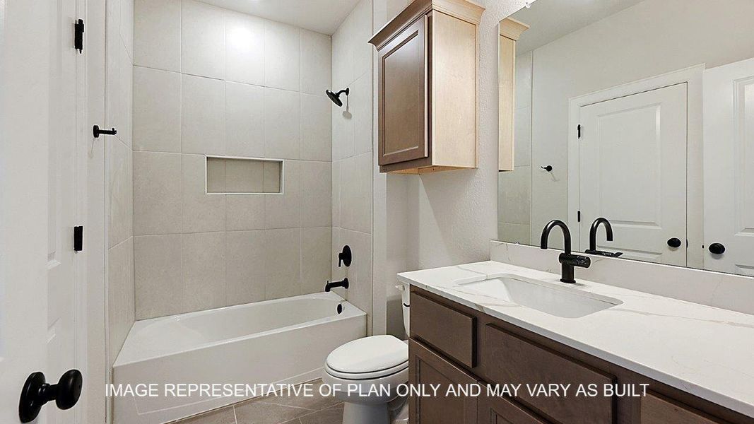 Furnished interior view inside a new home in Wellborn Settlement, College Station (Image 7).