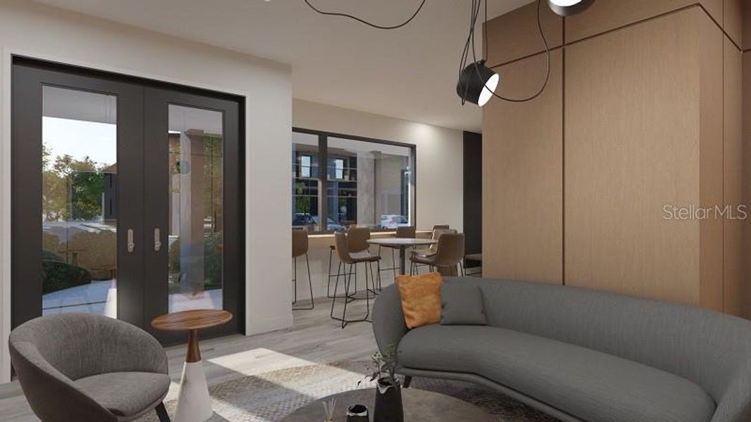 Furnished interior view inside a new home in , Kissimmee (Image 4).