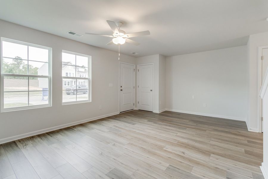 Spacious, unfurnished interior of a new home in Padgett Commons, Hopkins (Image 13). Spacious, unfurnished interior of a new home in Padgett Commons, Hopkins (Image 13).