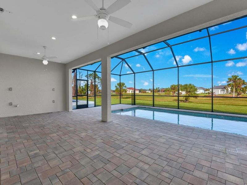Exterior details and patio area of a home in , Rotonda West (Image 23).
