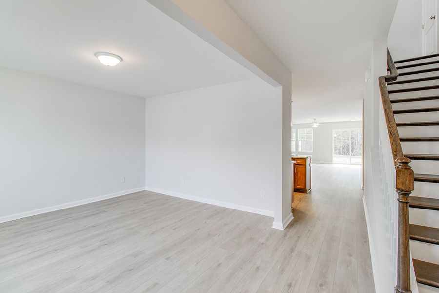 Spacious, unfurnished interior of a new home in Ellington, Elgin (Image 15). Spacious, unfurnished interior of a new home in Ellington, Elgin (Image 15).