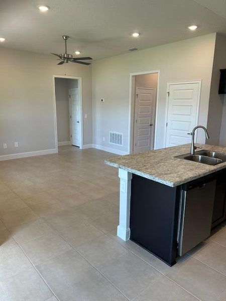 Furnished interior view inside a new home in Waterstone 52, Fort Pierce (Image 6).