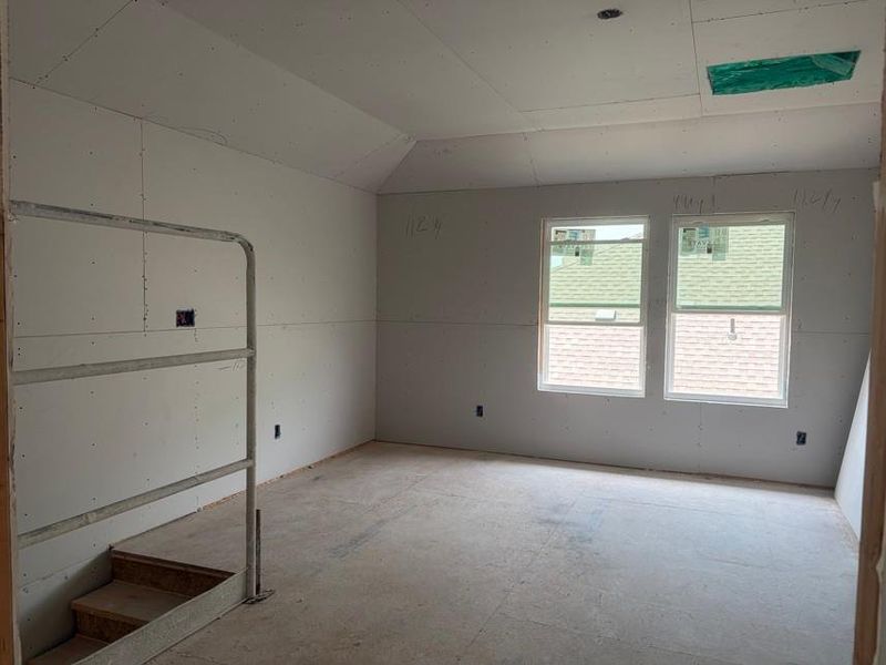 In-progress construction of a new home in La Cima, San Marcos, TX (Image 10).
