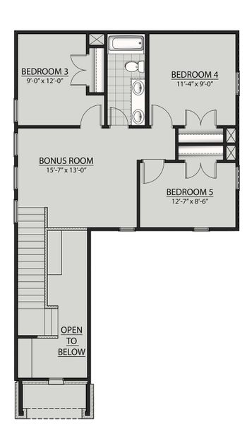 The Barberton II G Floor Plan by DSLD Homes The Barberton II G Floor Plan by DSLD Homes