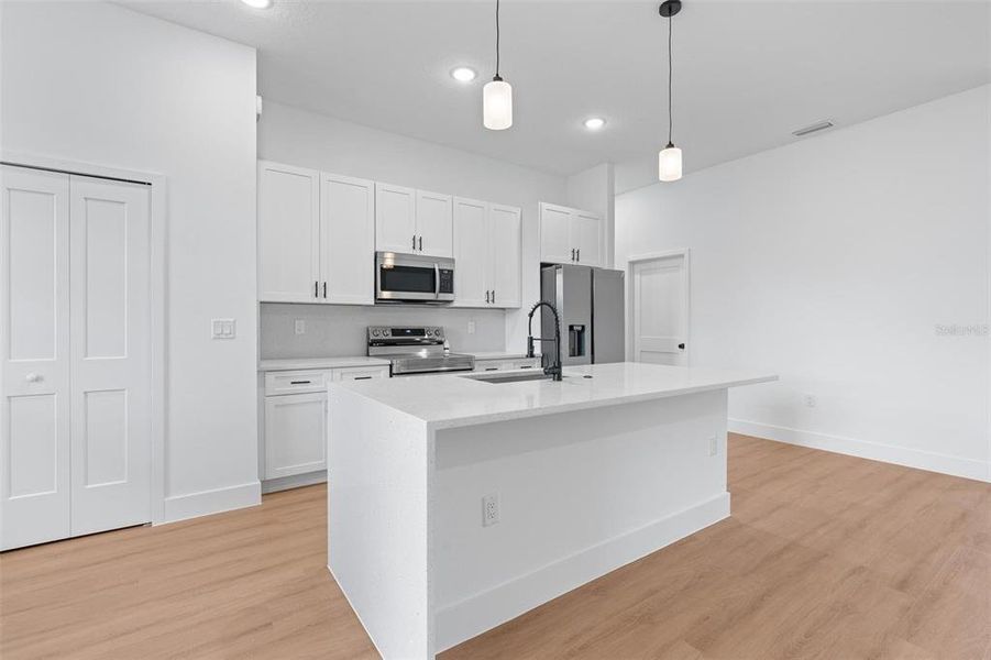 Furnished interior view inside a new home in , Ocala (Image 5). Furnished interior view inside a new home in , Ocala (Image 5).