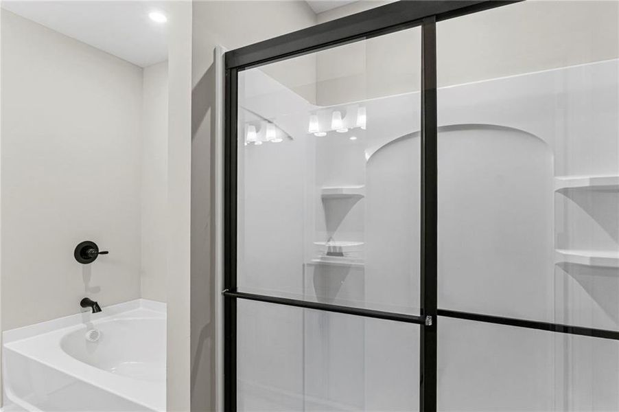 Furnished interior view inside a new home in Sage Woods, Dallas (Image 12).