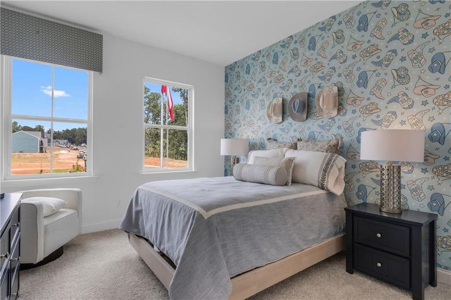 Furnished interior view inside a new home in Pickens Bluff, Hiram (Image 50).
