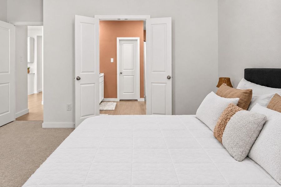 Furnished interior view inside a new home in Grand Oaks Reserve, Cleveland (Image 11).
