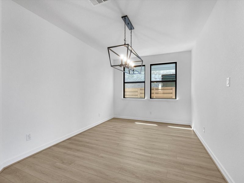Spacious, unfurnished interior of a new home in Austin Point, Richmond (Image 17).