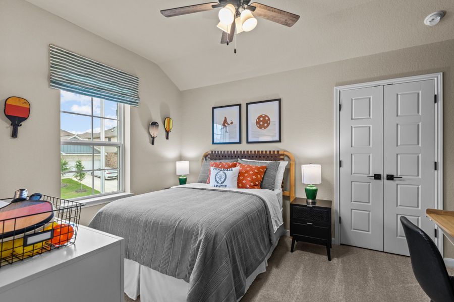Representative furnished interior of a home built from the Bastrop by Beazer Homes in Hunter's Ranch, San Antonio (Image 7).