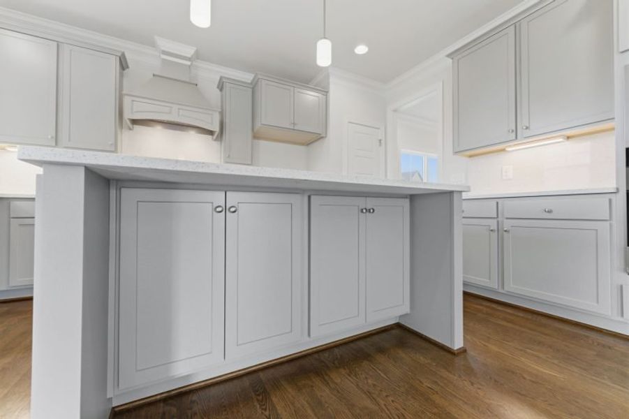 Representative furnished interior of a home built from the Fairfield Lux by Keystone Homes NC in Weybridge, Burlington (Image 10).