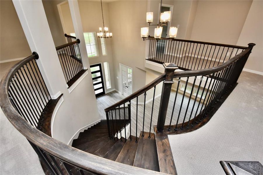 Furnished interior view inside a new home in , Prosper (Image 7). Furnished interior view inside a new home in , Prosper (Image 7).