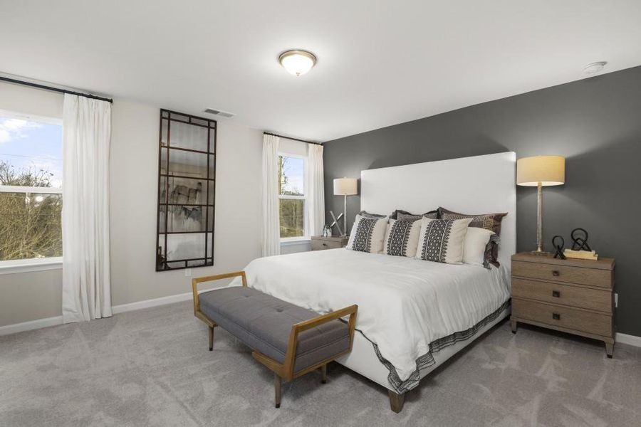 Furnished interior view inside a new home in Heritage Point, Hampton (Image 7). Furnished interior view inside a new home in Heritage Point, Hampton (Image 7).