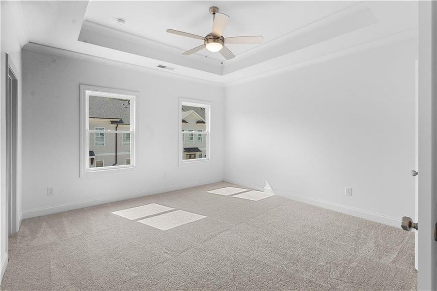 Spacious, unfurnished interior of a new home in Evanshire Townhomes, Duluth (Image 23).