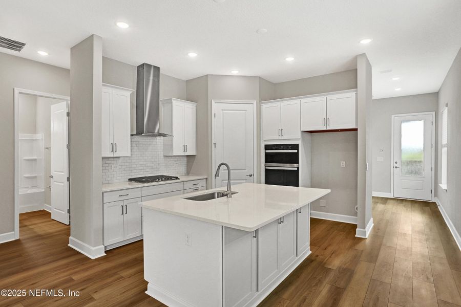 Furnished interior view inside a new home in , St. Augustine (Image 6). Furnished interior view inside a new home in , St. Augustine (Image 6).