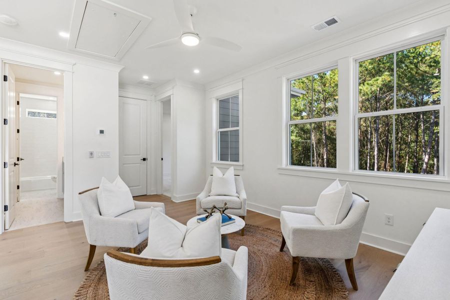 Furnished interior view inside a new home in , Mount Pleasant (Image 16).