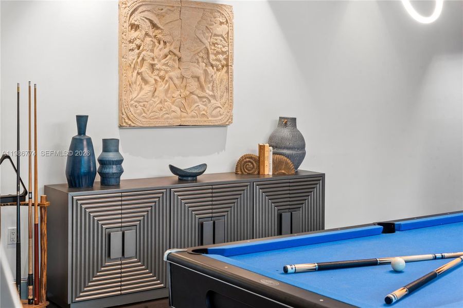 Furnished interior view inside a new home in , Miami (Image 30).