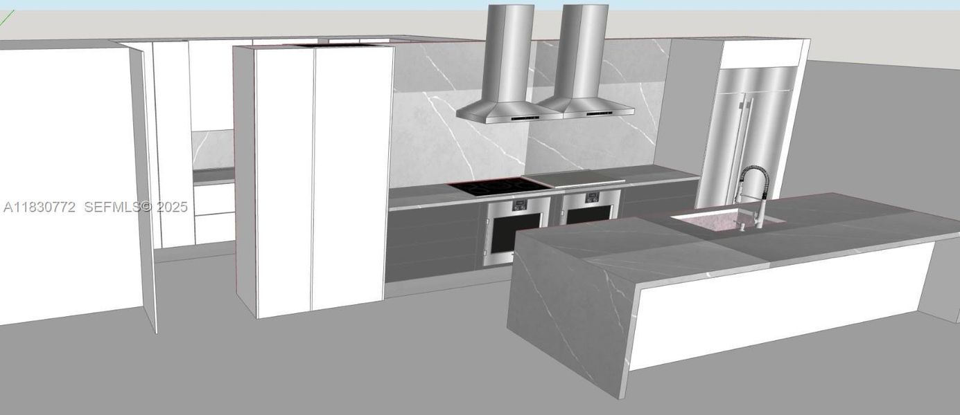 Sample of building materials used in homes in Five Park, Miami Beach (Image 31).