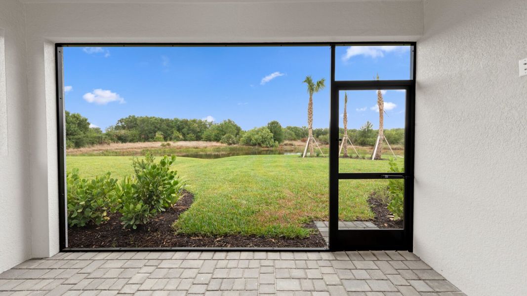 Exterior details and patio area of a home in Verandah, Fort Myers (Image 20).