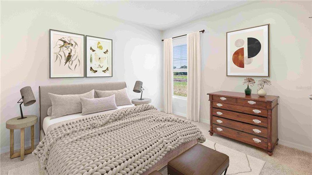 Furnished interior view inside a new home in Oakfield Lakes, Parrish (Image 12). Furnished interior view inside a new home in Oakfield Lakes, Parrish (Image 12).