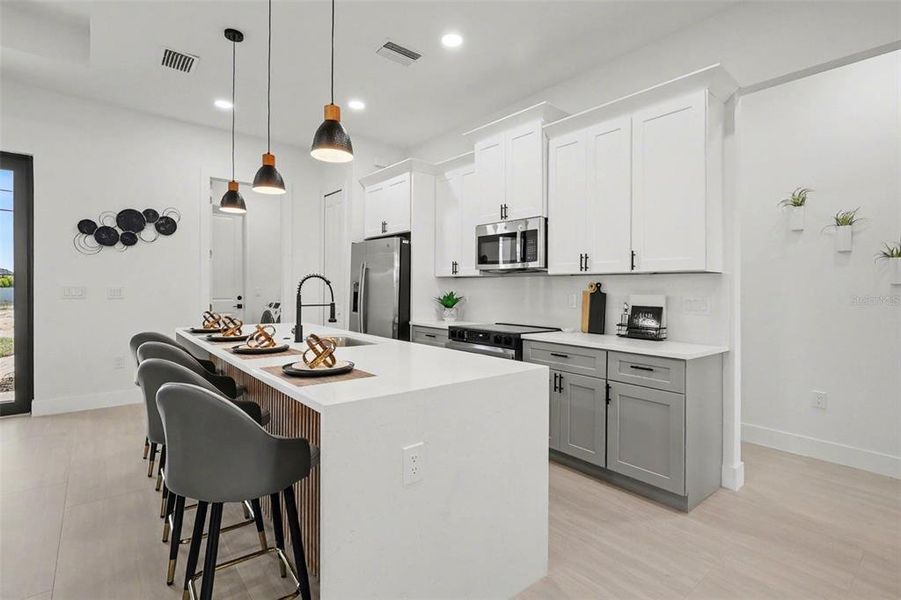 Furnished interior view inside a new home in , Cape Coral (Image 8).