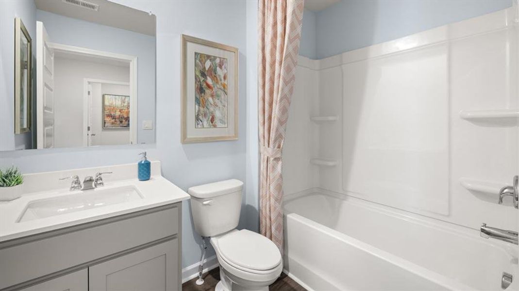 Furnished interior view inside a new home in , Stockbridge (Image 44).