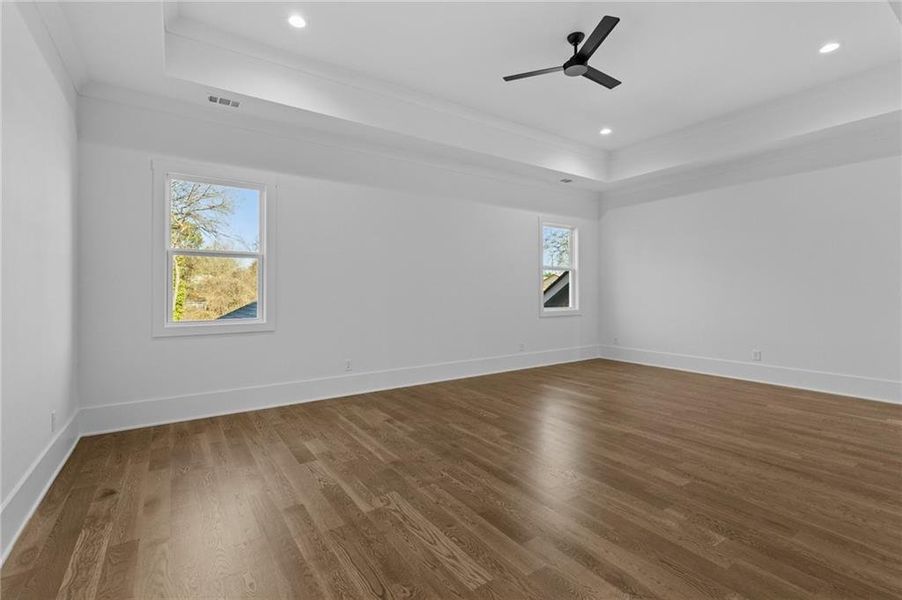Spacious, unfurnished interior of a new home in , Buford (Image 62).