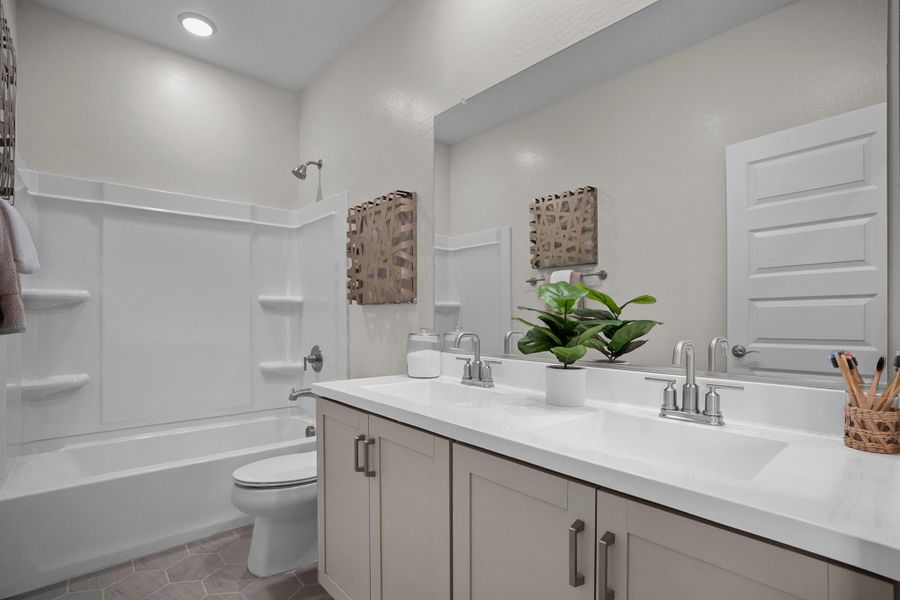 Primary Bath | Wilson | Rev at Eastmark | Mesa, AZ | Landsea Homes