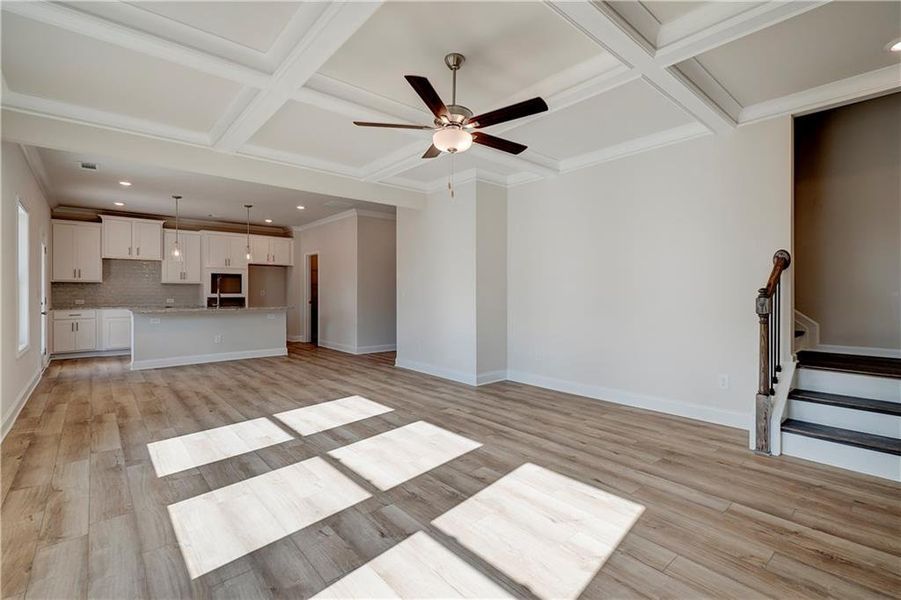 Spacious, unfurnished interior of a new home in Enclave at Logan Point, Loganville (Image 23).