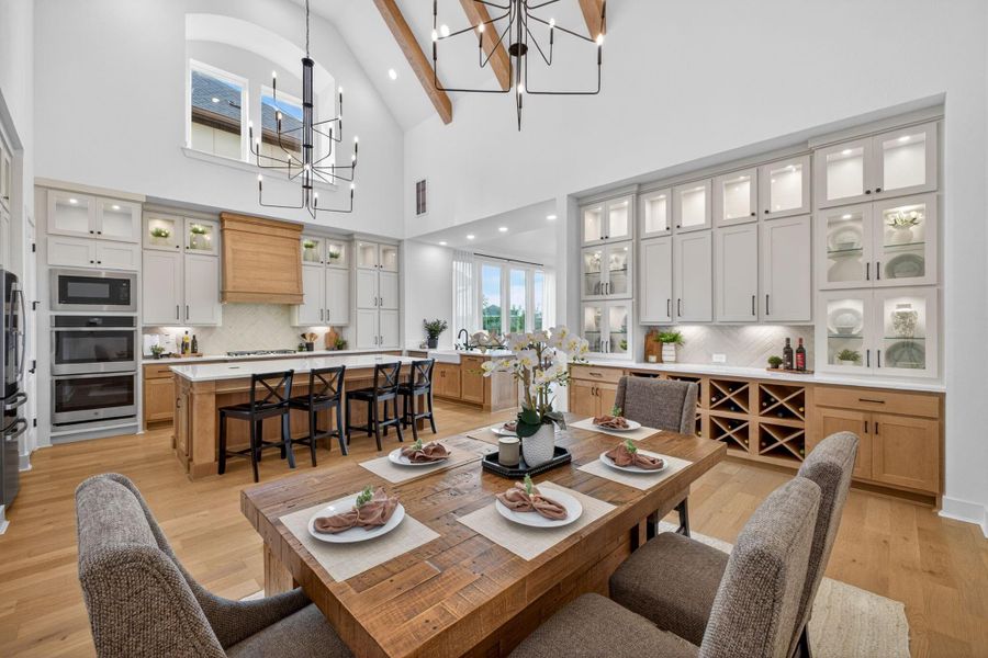 Furnished interior view inside a new home in Cross Creek West, Fulshear (Image 29).