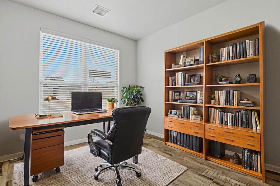 Representative furnished interior of a home built from the Arroyo by View Homes in Verdancia, Horizon City (Image 7).