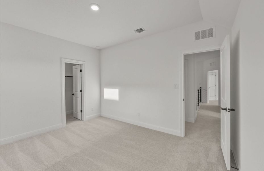 Spacious, unfurnished interior of a new home in Saddleback at Santa Rita Ranch, Liberty Hill (Image 33). Spacious, unfurnished interior of a new home in Saddleback at Santa Rita Ranch, Liberty Hill (Image 33).