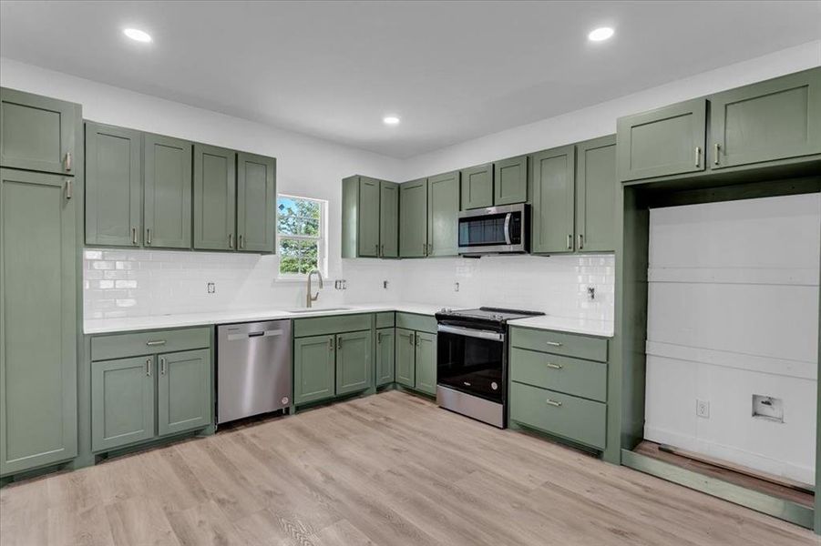 What a great kitchen.