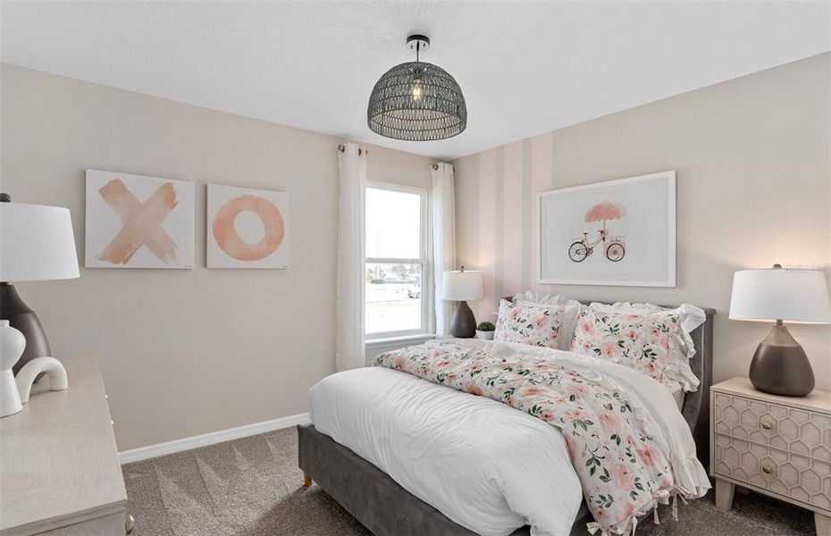 Furnished interior view inside a new home in The Landings at Live Oak Lake, St. Cloud (Image 20).